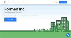 Desktop Screenshot of formed.com